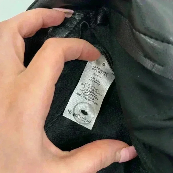 NWT Trendy leather pants from Dynamite - Picture 6 of 6